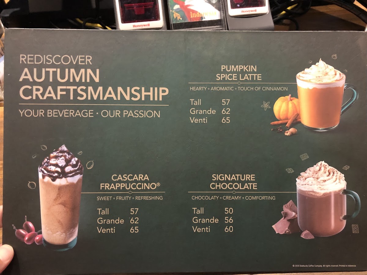 Starbucks Labuan Bajo Menu - Image 4
